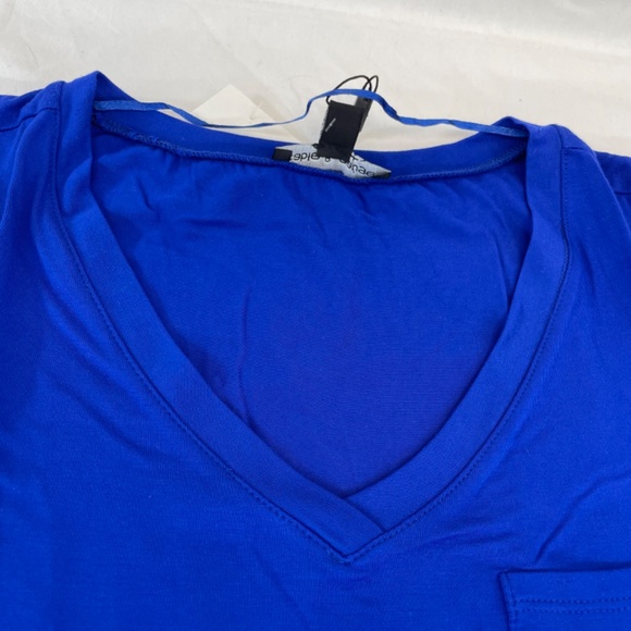 Cable & Gauge Short Sleeve Lightweight Shirt Blue Women’s Size Medium NEW - Picture 6 of 9